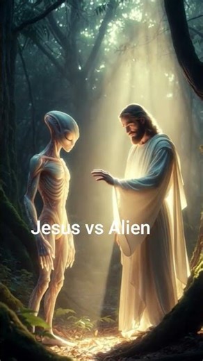 Jesus vs alien 🙏#jesus #alien #faith
