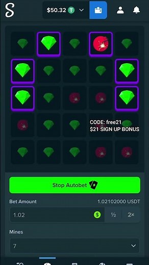 Stake mines turn $50 into $$