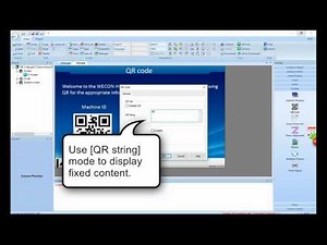 How to use QR code through Wecon PI Studio