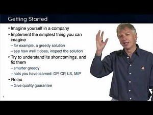 Discrete Optimization || 01 Getting Started 13 42