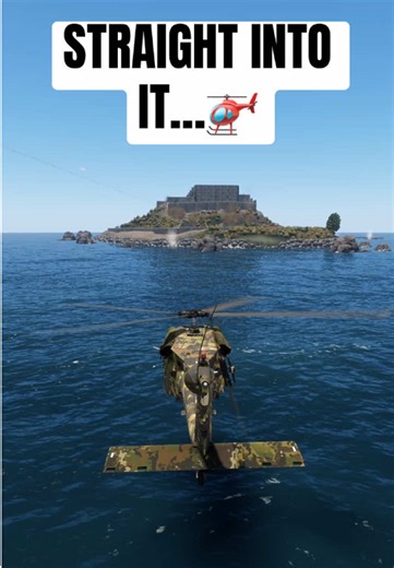 I shouldn‘t done This with passengers… #pilot #helicopter #gaming #military