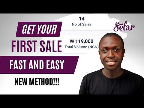 How to Make Your First Affiliate Sale on Selar FAST (Step-by-Step Guide for Beginners)