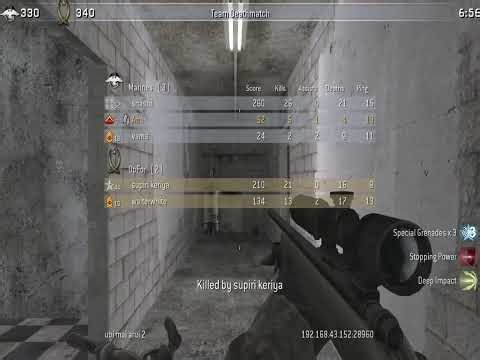 Call of duty mw multiplayer game play part 05/ COD MW