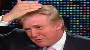 2004: Donald Trump: My hair does not get great reviews