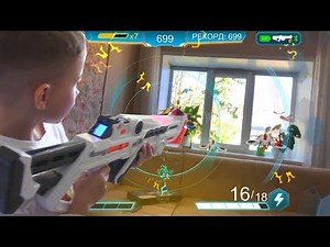 Nerf Laser Ops Pro Deltaburst/ we shoot at spaceships/ Лазерный бластер НЕРФ