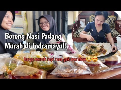 CHEAP but tasty 😋 Nasi Padang Kertasmaya Indramayu Indonesia 🇮🇩