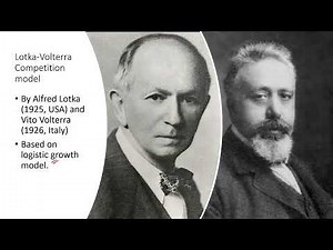 Lotka-Volterra model: Competition (GATE EY - Ecology and Evolution)