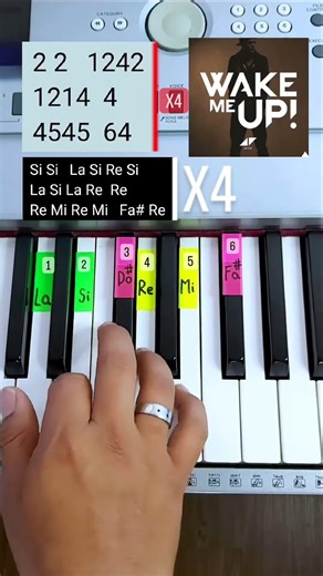 Wake me UP #piano #pianotutorial