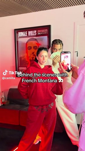 Behind the Scenes with French Montana and Camilla Araujo