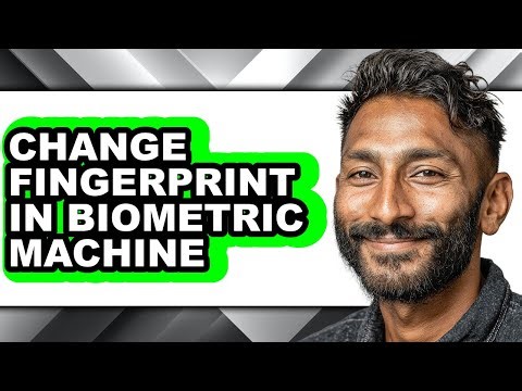 How to Change Fingerprint in Biometric Machine (full Guide)