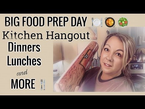 BIG Food Prep Day 🍳 Dinners, Lunches & More | Kitchen Hangout
