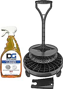 DETAIL GUARDZ The Dirt Lock Complete Pad Washer Bundle (Black - with Pad Spray Cleaner) Includes Dirt Lock Bucket Filter