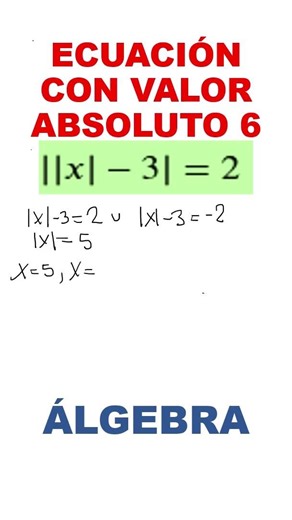 "Unlock the Power of Absolute Value! 🤯 Equations Solved Easily and Quickly" #algebra #mathematics