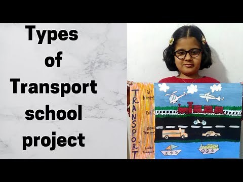 Modes of Transport School Project - Air, Land & Water Transport