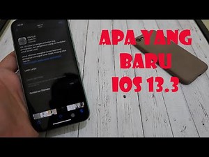 Apa yang baru IOS 13.3
