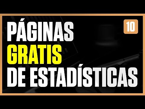 Las 8 MEJORES PÁGINAS DE ESTADÍSTICAS GRATUITAS para Apuestas Deportivas