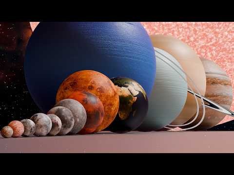 Solar System Size Comparison | 3D Comparison!