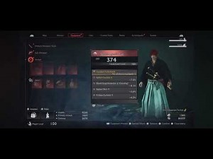 Battousai the man slayer Rise of the Ronin (Katana showcase, best midnight build).