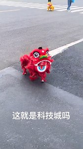 22K views · 224 reactions | When a robotic dog wears traditional Chinese lion dance女 costumes, it looks just like a real puppy. So cute! #Technology #LionDance #RoboticDog #Funny #Cute | iChongqing | Facebook