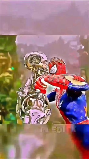 Spider-Man Destroyed Terminator? 😱 #shorts #spiderman #terminator