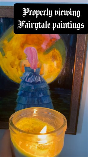 Might be a little dramatic but… I’m slowly hanging my paintings around my house to complete the fairytale look I want. All of these artworks are for sale (except butterflies but I have prints of her for sale) which means if I sell any then I’ll just have to paint more to replace them. #fairytalepainting #darkacademiadecor #whimsicaldecor #paintingsforhome | Madison's Scribbles