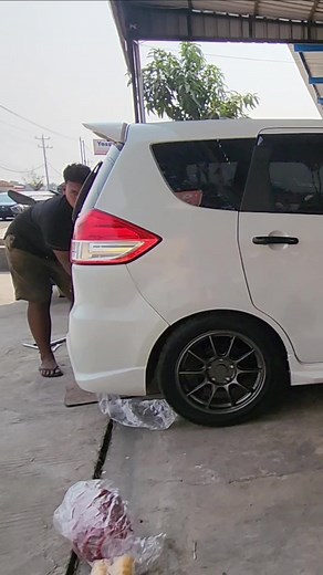 Modifikasi Velg Ertiga Ring 16 - Pasang Coilover Ertiga
