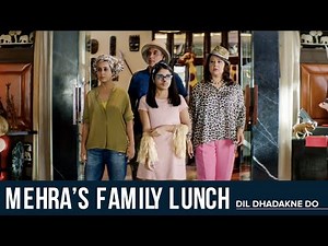 Mehras Family Lunch | Dil Dhadakne Do | Anushka S| Ranveer S| Priyanka C| Anil K| Shefali S| Rahul B