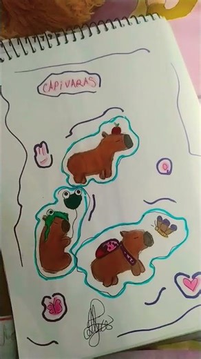 #song #capybara #art #drawing #music #artist