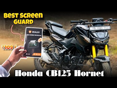 Honda CB125 Hornet Screen Guard Installation + Review 🔥 | Best or Waste at ₹109?