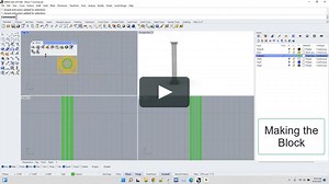 Rhino Block Tutorial - 03 Making a Block