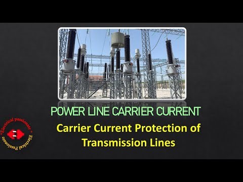 POWER LINE CARRIER CURRENT PROTECTION OF TRANSMISSION LINES//POWER LINE CARRIER CURRENT//INTER TRIP