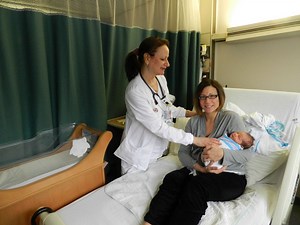 Huntington Hospital Helps Moms Bond with Newborns in the Critical Hours After Birth