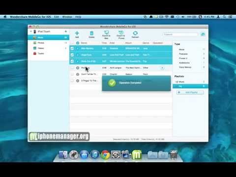 How to Transfer Playlist from iPod Touch to iTunes Library with ratings and Play Counts