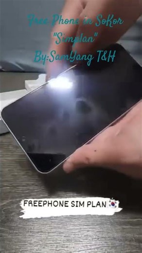 Simplan with FreeCellphone in SoKor#SamYangT&H