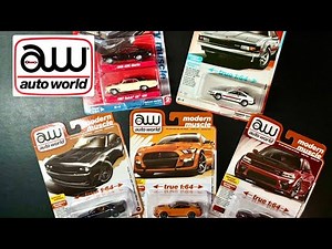 Auto World Variety Diecasts (Deluxe Series, Modern Muscle, Import Legends) Unboxing