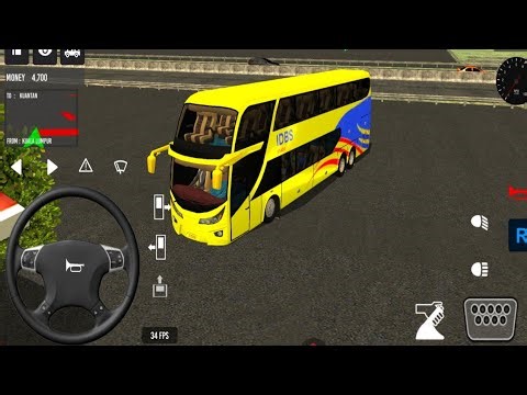 Malasiya Bus Simulator - Kuala Tereenggant # inRoad || Android Gameplay