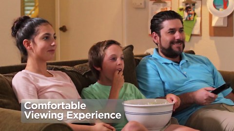 MantelMount- MM340 Above Fireplace Pull Down TV Mount- Televisions 44" to 80" Up to 90 lbs - Safe Auto-Adjusting TV Mounts - Patented Motion Stops, Handles, Balancing Technology - Superior Steel