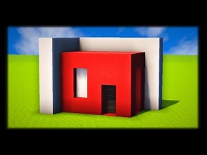 COMMENT CONSTRUIRE UNE PETITE MAISON MODERNE ? Tuto Build Minecraft