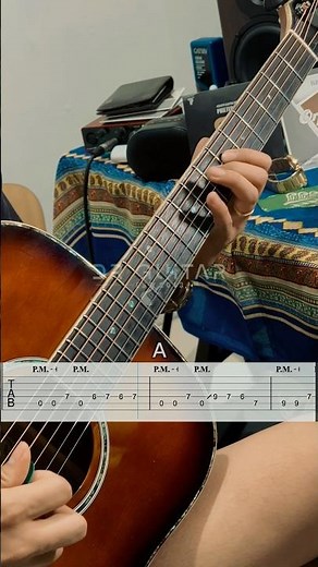 Putri Iklan (Intro Dan Solo Guitar TAB) ST12 #st12 #putriiklan