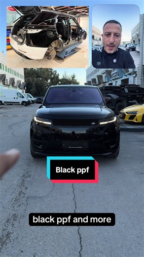 Ppf for range rover sport #rangeroversport #ppf #ppffilm #يعقوب_حزان #jackhazzan
