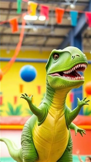 Dino's Adventure at the Indoor Trampoline Park