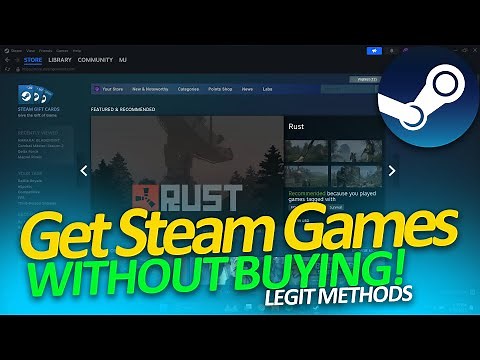 How to Get Steam Games Without Buying on Steam! (Legit Methods)