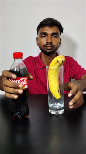 145K views · 714 reactions | Banana and coke experiment  #science #viral #experiment | kishan | Facebook