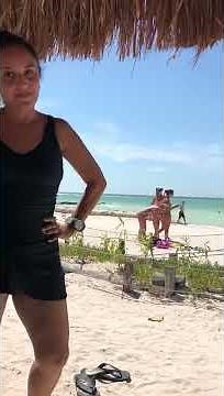 Guy recording chicks get into trouble on the beach, wife caught, haha