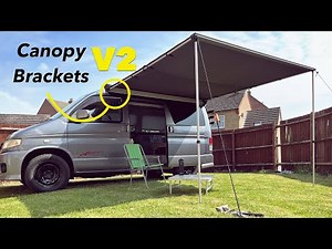 Brackets V2 for Mazda Bongo Aftermarket Roof | Direct 4x4 canopy brackets