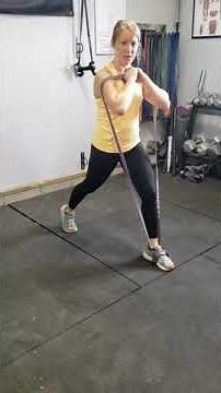 Split Squats with 41-inch Resistance Band!