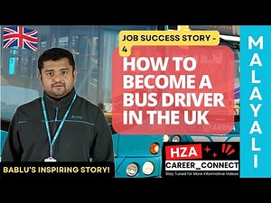 HOW TO BECOME A BUS DRIVER IN THE UK ! Training, Licensing & Tips! Bablu's Inspiring Success Story !