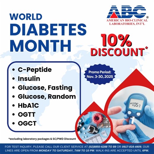  This November is World Diabetes Month!  In support of this global...