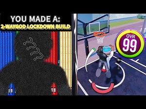 THE BEST 2-WAY GODLOCKDOWN BUILD ON PRACTICAL BASKETBALL!?!?!?