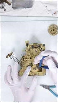 Working on Antique Seth Thomas Sonora Chime Hall Clock No. 40